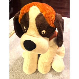 Kohl's Cares St saint Bernard dog plush 13" stuffed animal Duck at the door